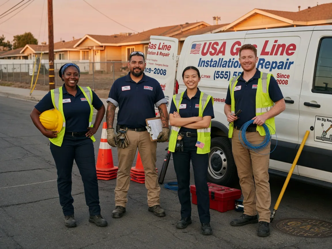 Gas Line Installation company in Daleville, IN